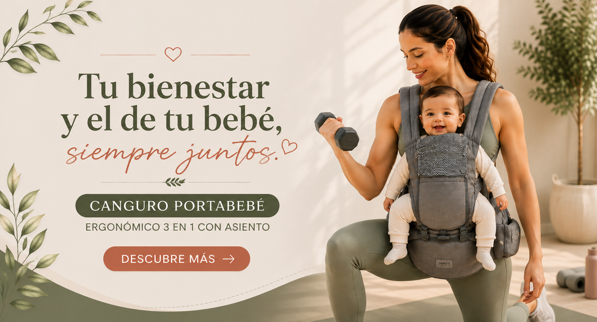 Tu bienestar y el de tu bebé, siempre juntos - Canguro portabebé ergonómico