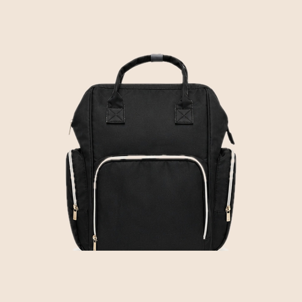 Pañalera Multifuncional Nuvana Baby - Negro