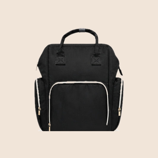 Pañalera Multifuncional Nuvana Baby - Negro