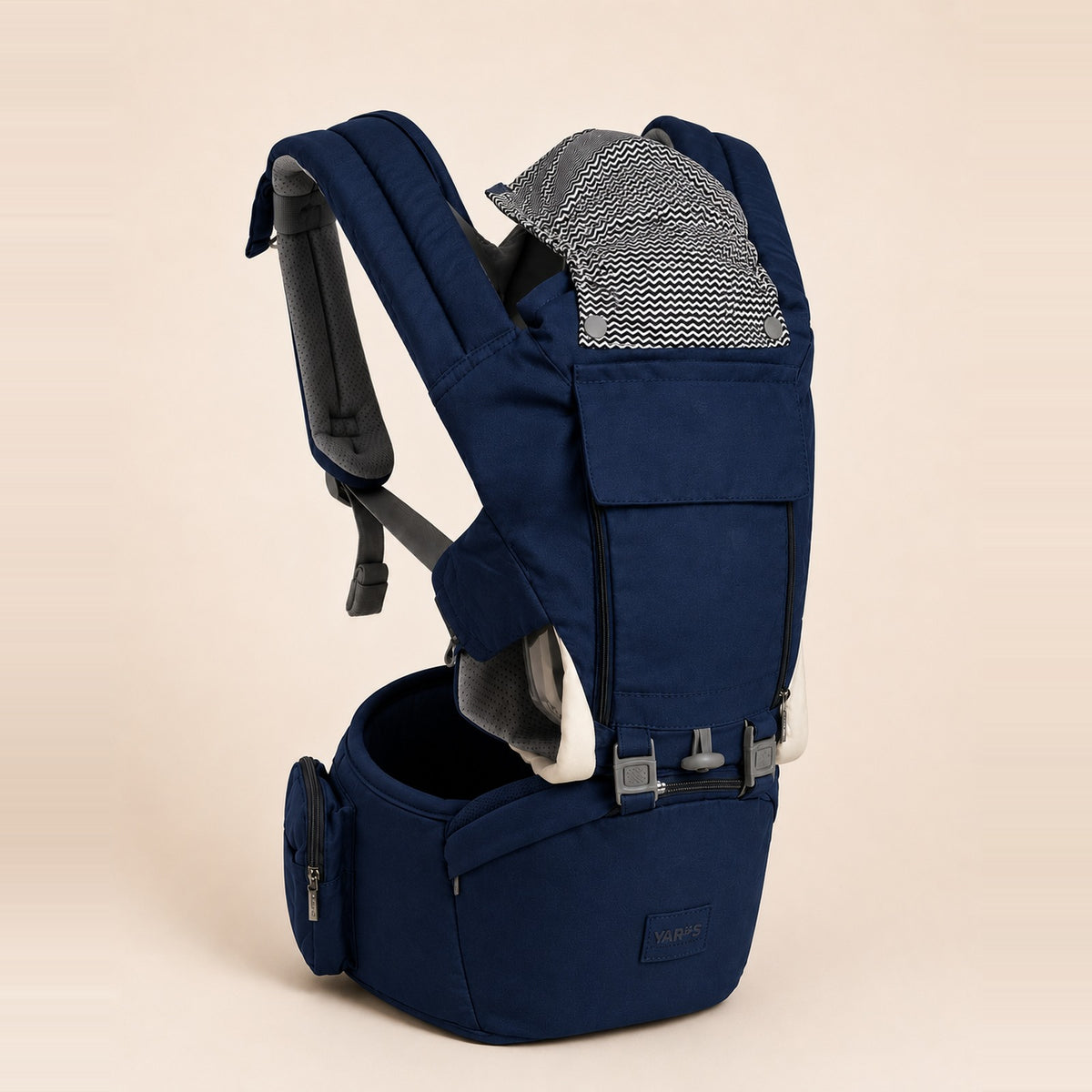 Portador Ergonómico de Bebé 3 en 1 - Azul militar